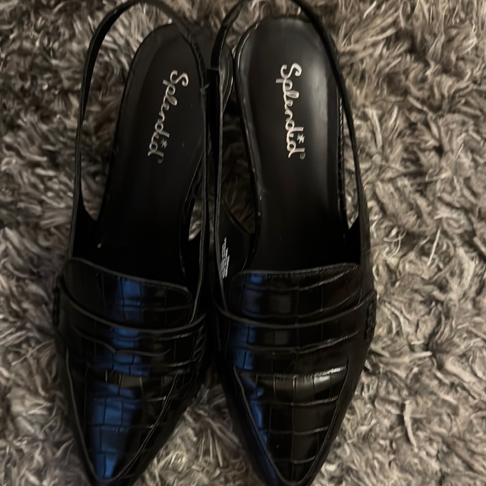 SCHUTZ Black Flats Loafers - Picture 2 of 4